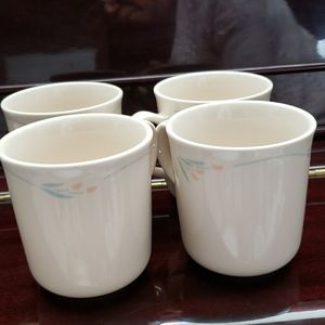 4 corning ware cups